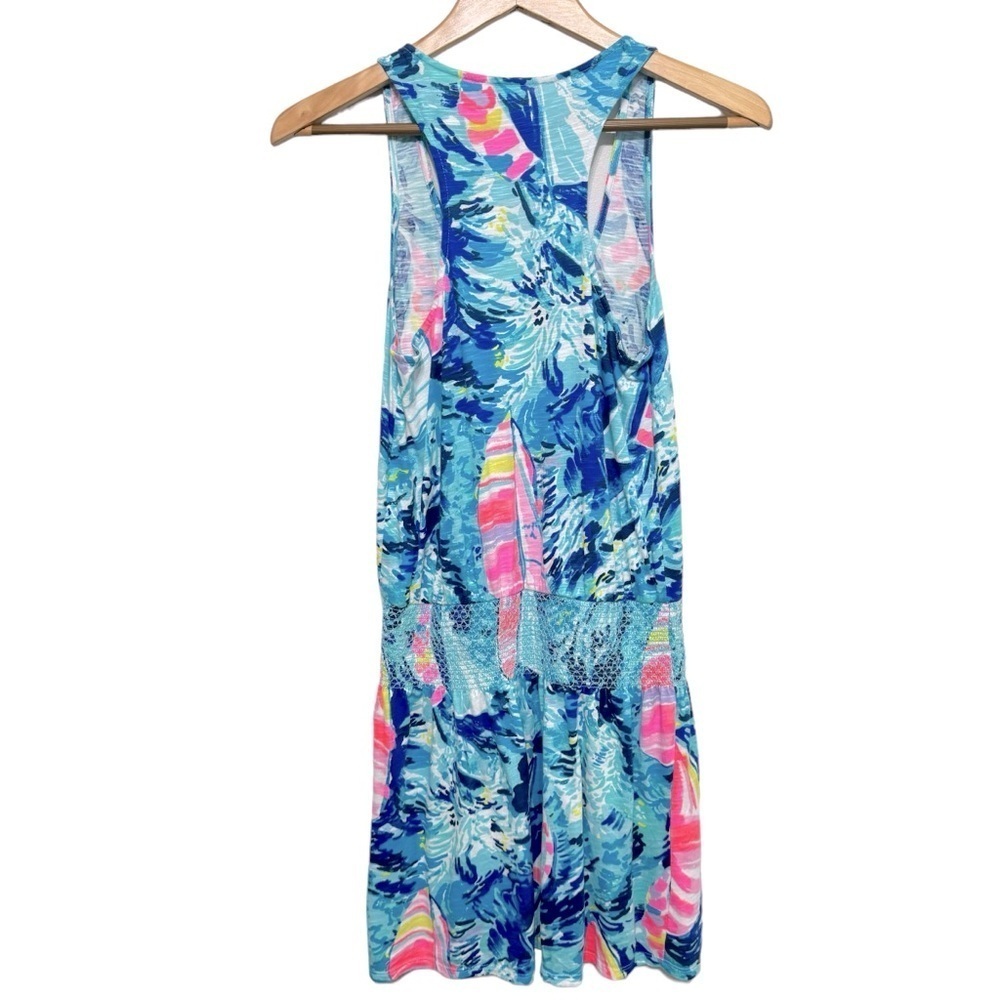 Lilly Pulitzer Tideline Dress Hey Bay Bay Sz XS - Picture 4 of 8
